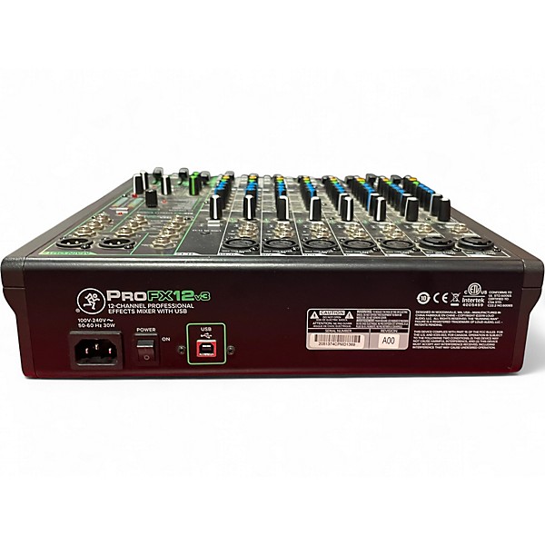 Used Mackie PROFX12 Unpowered Mixer