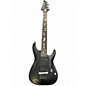 Used Schecter Guitar Research Damien Platinum 7 String Satin Black Solid Body Electric Guitar thumbnail