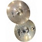 Used Zildjian 14in A Custom Mastersound Hi Hat Top Cymbal