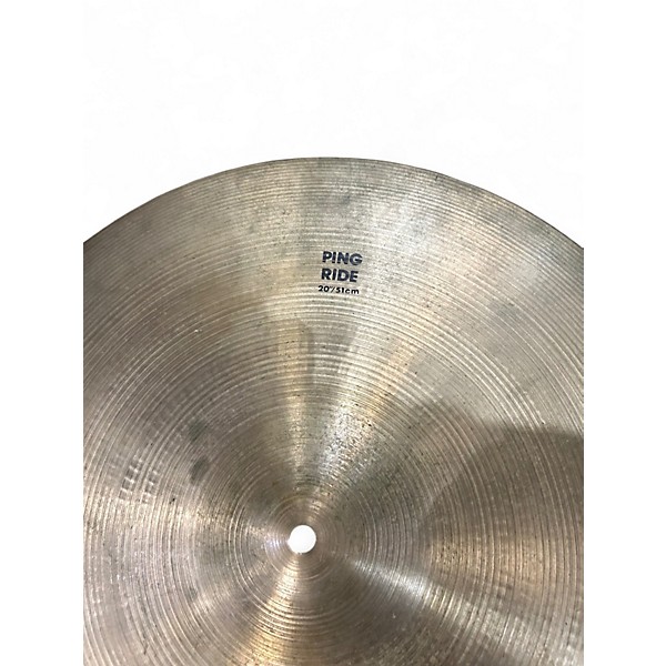 Used Zildjian 20in Ping Ride Cymbal