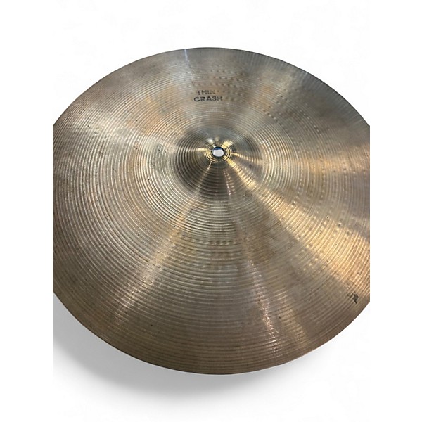 Used Zildjian 17in Thin Crash Cymbal