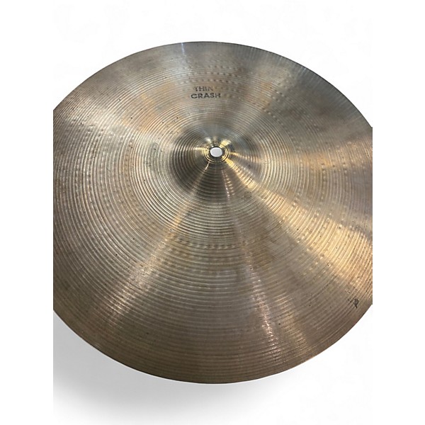 Used Zildjian 17in Thin Crash Cymbal