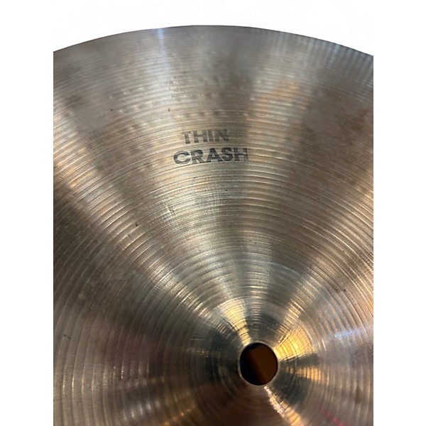 Used Zildjian 17in Thin Crash Cymbal