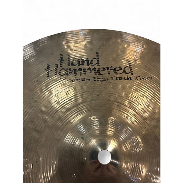 Used SABIAN 16in HAND HAMMERED CRASH Cymbal