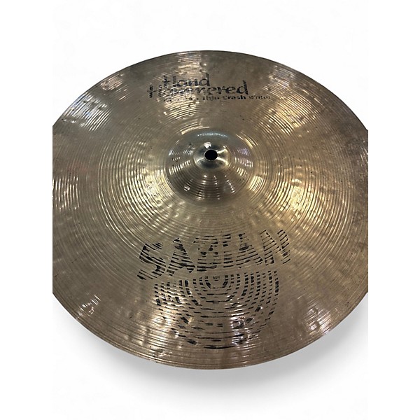 Used SABIAN 16in HAND HAMMERED CRASH Cymbal