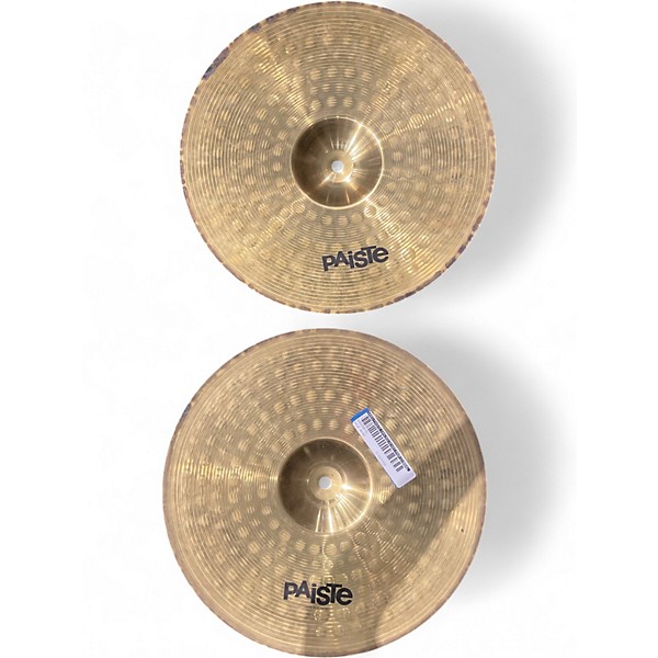 Used Paiste 14in 302 Hi Hat Pair Cymbal