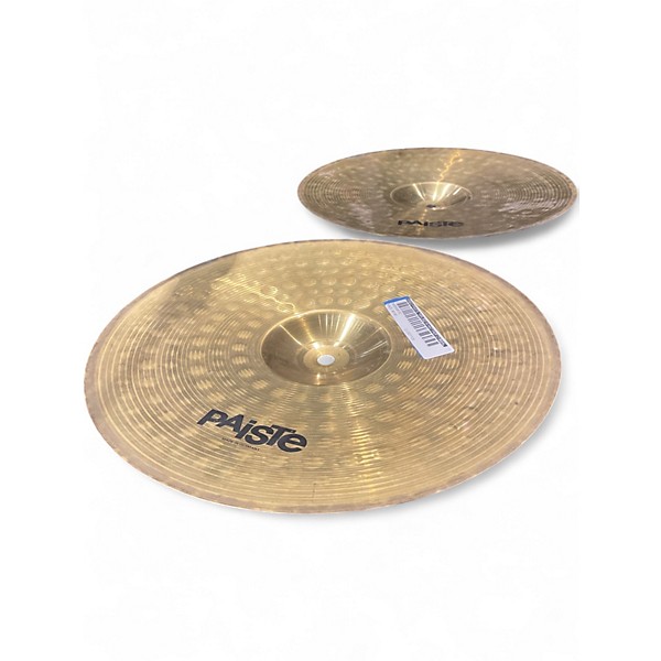 Used Paiste 14in 302 Hi Hat Pair Cymbal