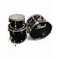 Used Pearl 3 Piece SESSION DRUM KIT Black Drum Kit thumbnail