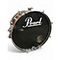 Used Pearl 3 Piece SESSION DRUM KIT Black Drum Kit