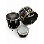 Used Pearl 3 Piece SESSION DRUM KIT Black Drum Kit