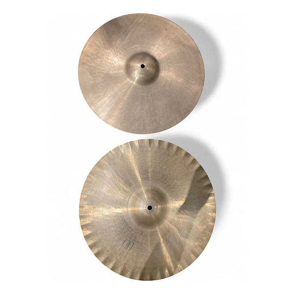 Used Paiste 14in SOUND EDGE HI HAT PAIR Cymbal