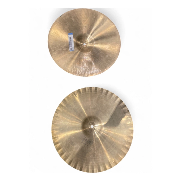 Used Paiste 14in SOUND EDGE HI HAT PAIR Cymbal