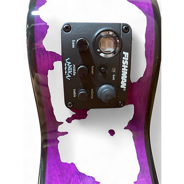 Used Lanikai QM-CET TENOR UKE PURPLE STAIN Ukulele