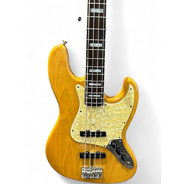 Used 1990s Fender mij jazz bass Natural Electric Bass Guitar