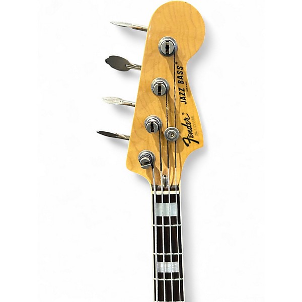 Used 1990s Fender mij jazz bass Natural Electric Bass Guitar