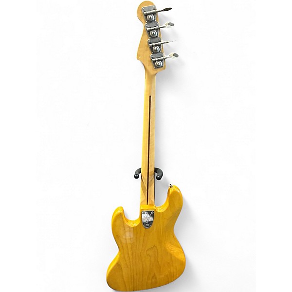 Used 1990s Fender mij jazz bass Natural Electric Bass Guitar