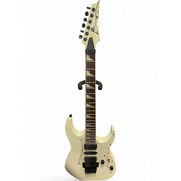 Used Ibanez RG450DXB WHITE Solid Body Electric Guitar