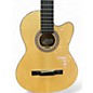 Used Lucero LC100CE Natural Classical Acoustic Electric Guitar
