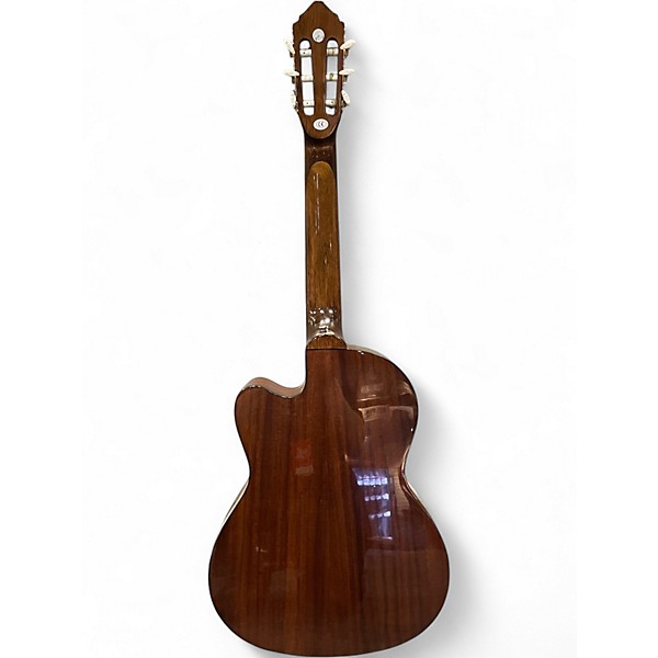 Used Lucero LC100CE Natural Classical Acoustic Electric Guitar