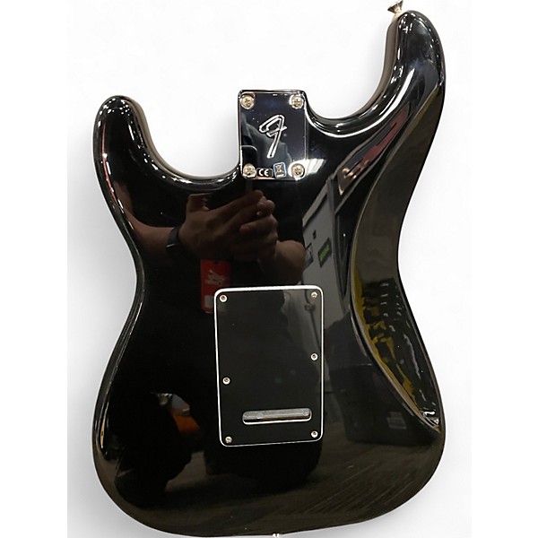 Used Fender Player Stratocaster Black Solid Body Electric Guitar