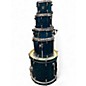 Used TAMA 5 Piece Superstar sapphire Drum Kit thumbnail