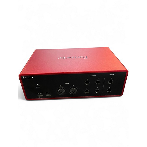 Used Focusrite Scarlett 4i4 Gen 4 Audio Interface