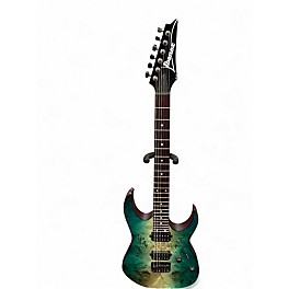 Used Ibanez RG421PB Carribean Shoreline Solid Body Electric Guitar