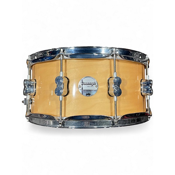 Used PDP by DW 6.5X14 Concept Series Snare Natural Drum