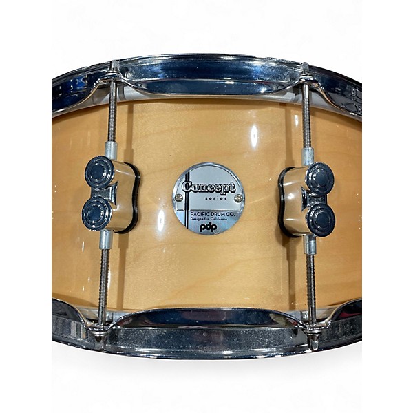 Used PDP by DW 6.5X14 Concept Series Snare Natural Drum