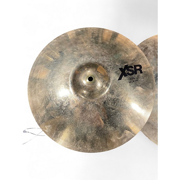 Used SABIAN 14in XSR Hi Hat Pair Cymbal