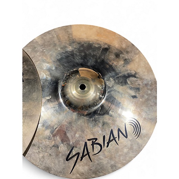 Used SABIAN 14in XSR Hi Hat Pair Cymbal