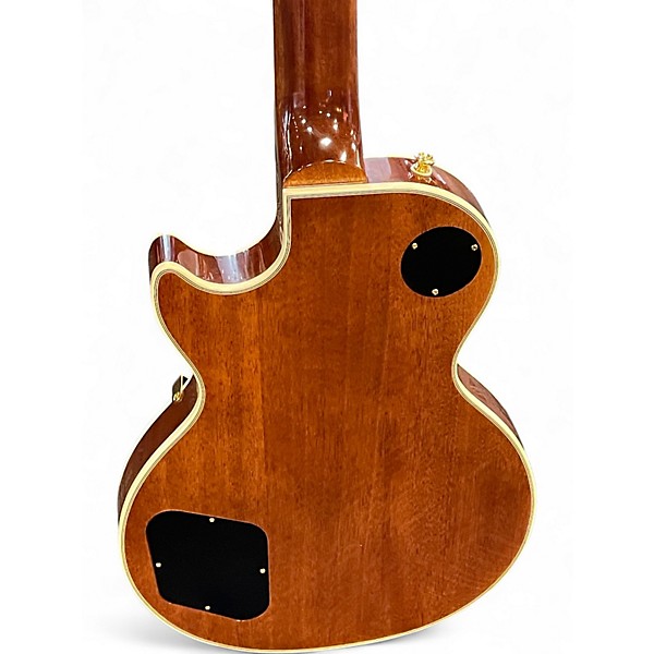 Used Epiphone LES PAUL CUSTOM KOA NATURAL Solid Body Electric Guitar