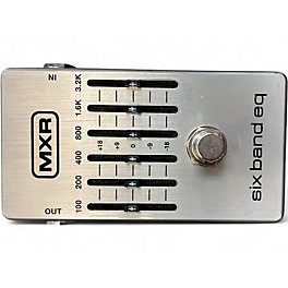 Used MXR Six band eq Pedal