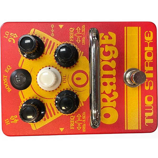 Used Orange Amplifiers Two stoke Pedal