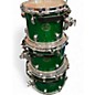 Used TAMA 6 Piece Starclassic Emerald Green Drum Kit