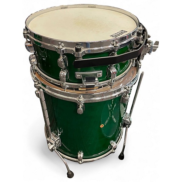 Used TAMA 6 Piece Starclassic Emerald Green Drum Kit
