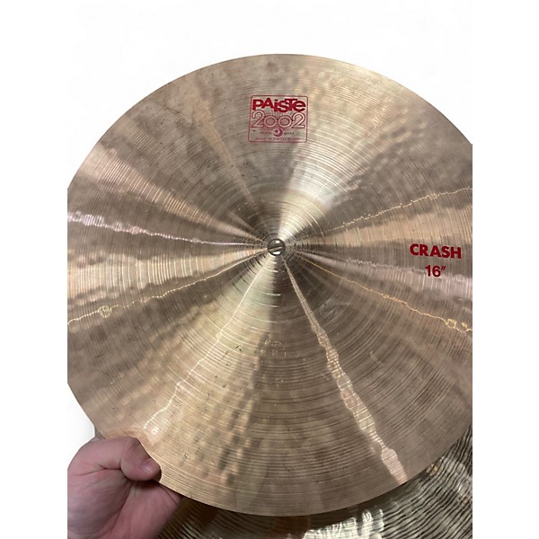 Used Paiste 16in Crash Cymbal