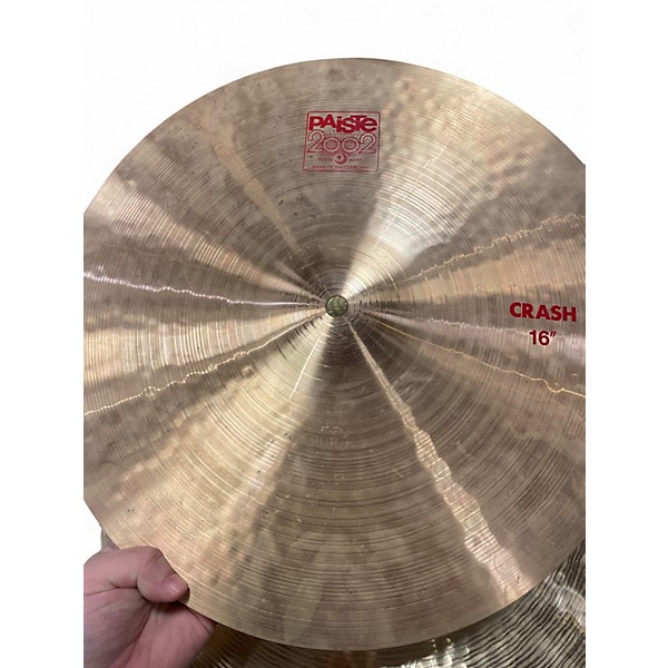 Used Paiste 16in Crash Cymbal
