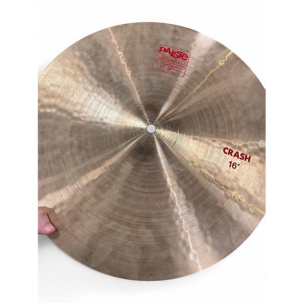 Used Paiste 16in Crash Cymbal