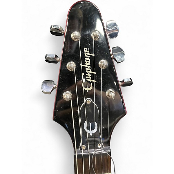 Used Epiphone Flying Vee-Wee Red Solid Body Electric Guitar