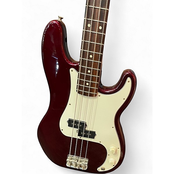 Used Fender Player Jazz Bass Red Electric Bass Guitar