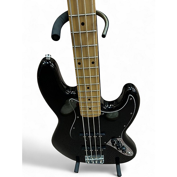 Used Fender Standard Jazz Bass Black Electric Bass Guitar