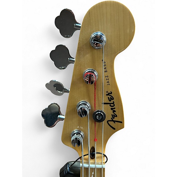 Used Fender Standard Jazz Bass Black Electric Bass Guitar