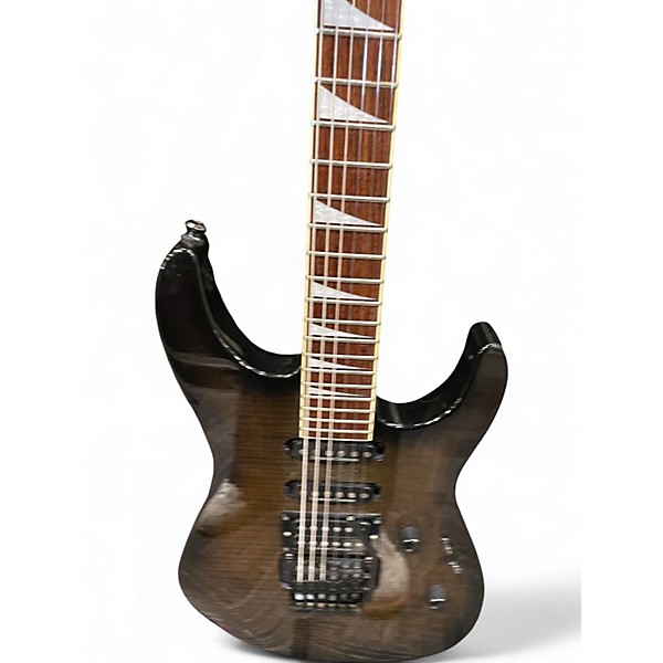 Used Jackson DINKY MIJ Trans Black Solid Body Electric Guitar