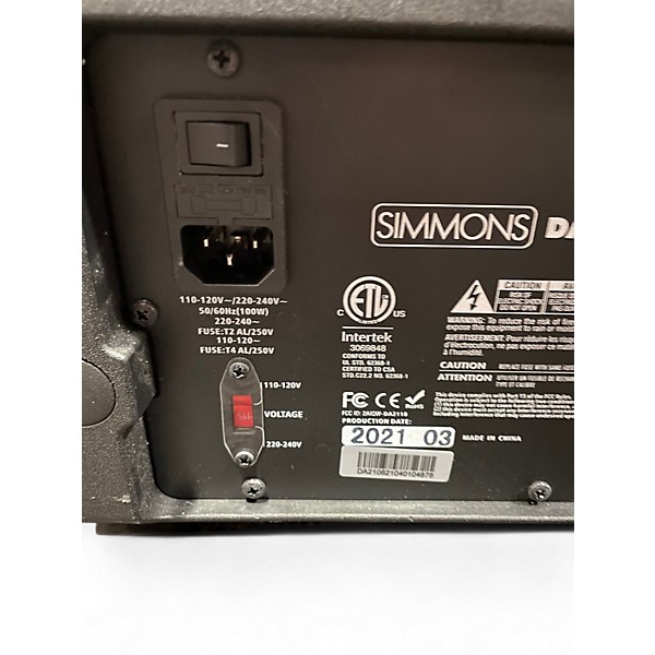 Used Simmons DA2108 Drum Amplifier