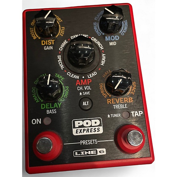 Used Line 6 Pocket Pod Express Amp Modeler Effect Processor