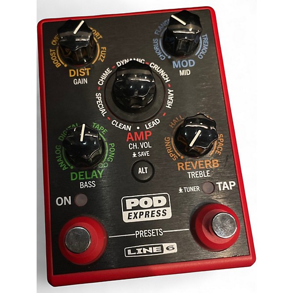 Used Line 6 Pocket Pod Express Amp Modeler Effect Processor
