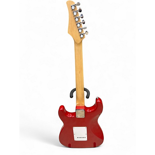 Used Glarry STRATOCASTER Red Solid Body Electric Guitar