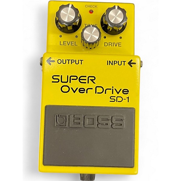 Used BOSS SD1 Super Overdrive Effect Pedal
