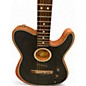 Used Fender Acoustasonic Player Telecaster Black Acoustic Electric Guitar